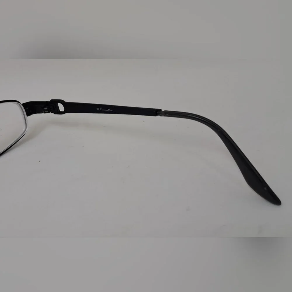 Christian Dior Womens Eye Glasses Frames Crystals Black Vintage CD3684 54-15-130